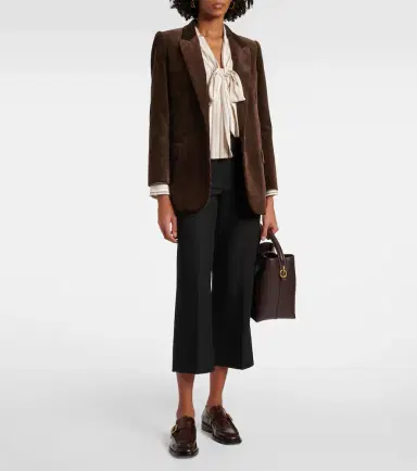 Nili Lotan Angelique tie-neck striped silk blouse | Thumbnail 3