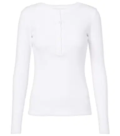 Nili Lotan Jordan Henley cotton T-shirt | Thumbnail 1 Nili Lotan Jordan Henley cotton T-shirt | Thumbnail 1