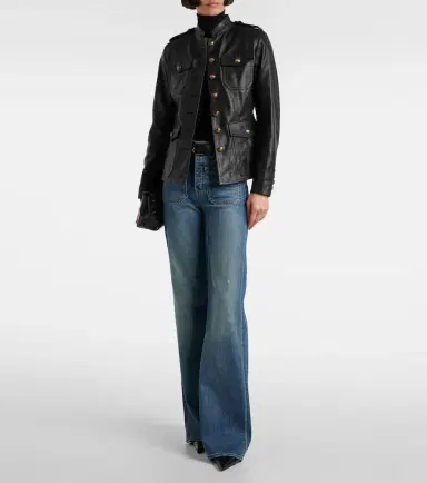 Nili Lotan Geraldine leather jacket | Thumbnail 2