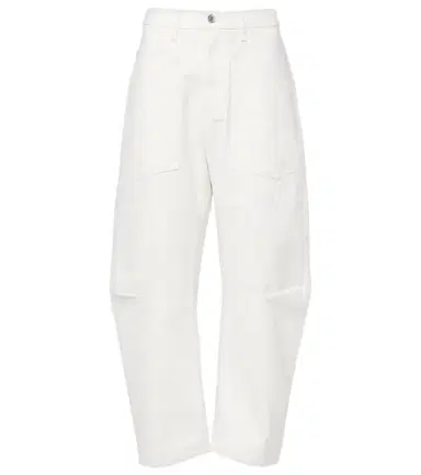 Nili Lotan Shon high-rise barrel-leg jeans | Thumbnail 1 Nili Lotan Shon high-rise barrel-leg jeans | Thumbnail 1