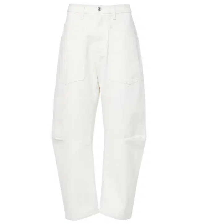 Nili Lotan Shon high-rise barrel-leg jeans