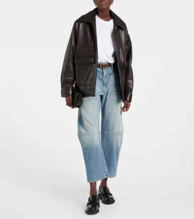 Nili Lotan Shon high-rise barrel-leg jeans | Thumbnail 2 Nili Lotan Shon high-rise barrel-leg jeans | Thumbnail 2