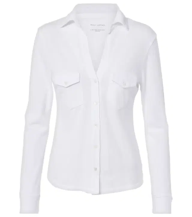 Nili Lotan Liam cotton shirt