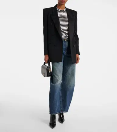 Nili Lotan Mariela striped cotton jersey T-shirt | Thumbnail 2
