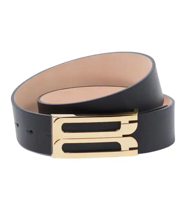 Victoria Beckham Jumbo Frame leather belt