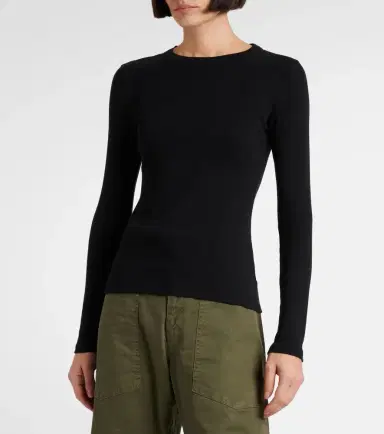Nili Lotan Emelie cotton jersey T-shirt | Thumbnail 6 Nili Lotan Emelie cotton jersey T-shirt | Thumbnail 6
