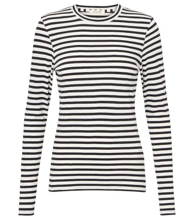 Susana striped cotton jersey T-shirt