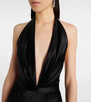 Nili Lotan Essy silk charmeuse gown | Thumbnail 2