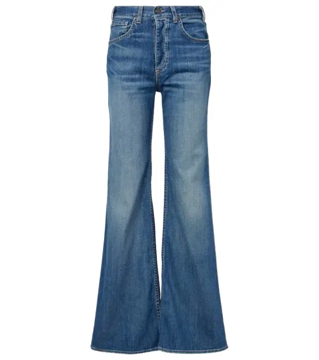 Terrell high-rise bootcut jeans