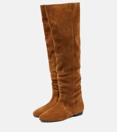 Isabel Marant Solya suede knee-high boots | Thumbnail 4 Isabel Marant Solya suede knee-high boots | Thumbnail 4
