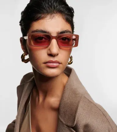 Fendi Way rectangular sunglasses | Thumbnail 3 Fendi Way rectangular sunglasses | Thumbnail 3