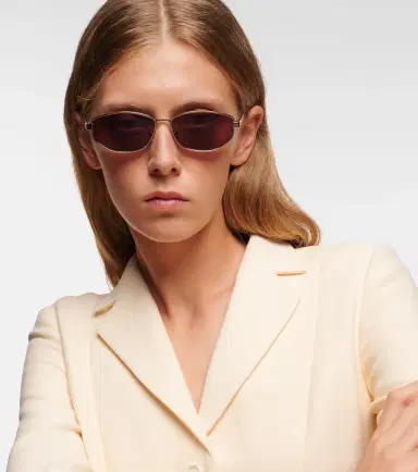 DIOR Eyewear DiorCannage B1U oval sunglasses | Thumbnail 5