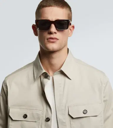 Zegna Rectangular sunglasses | Thumbnail 4