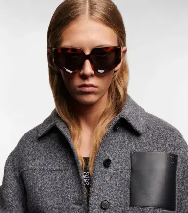 Loewe Anagram oversized sunglasses | Thumbnail 3