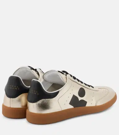 Isabel Marant Kaycee metallic-leather sneakers | Thumbnail 2 Isabel Marant Kaycee metallic-leather sneakers | Thumbnail 2