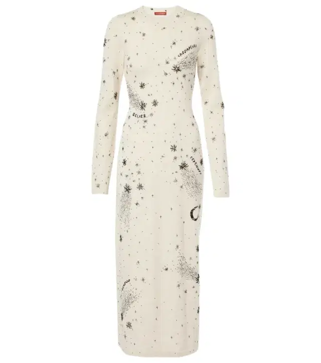 Altuzarra Ellima printed wool and silk maxi dress