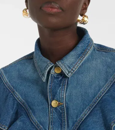 Ulla Johnson Mathilde denim shirt | Thumbnail 3