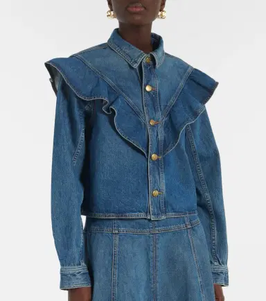 Ulla Johnson Mathilde denim shirt | Thumbnail 4