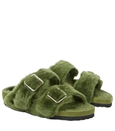 Birkenstock 1774 Arizona shearling sandals | Thumbnail 1