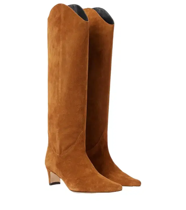 Western Wally 55 suede cowboy boots