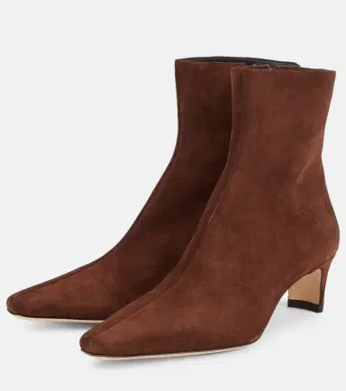 Staud Wally 55 suede ankle boots | Thumbnail 2