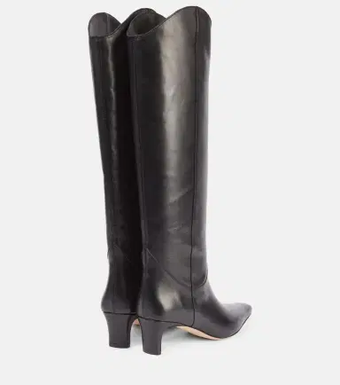 Staud Western Wally 55 leather cowboy boots | Thumbnail 4