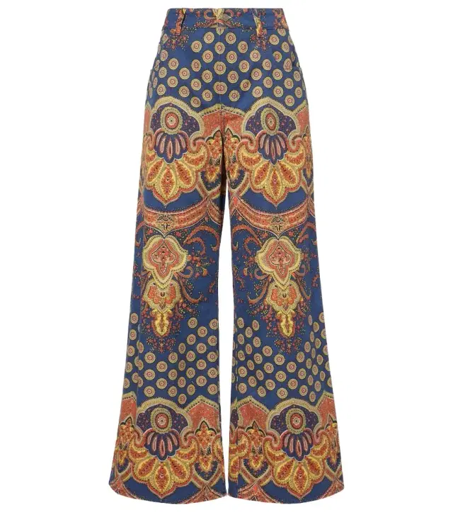 Valentino Voyage Imaginaire wide-leg jeans