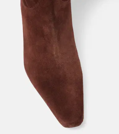 Staud Western Wally suede knee-high boots | Thumbnail 2 Staud Western Wally suede knee-high boots | Thumbnail 2