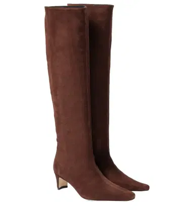 Staud Wally suede knee-high boots | Thumbnail 1