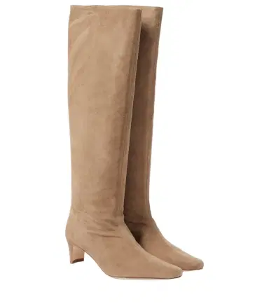 Staud Wally suede knee-high boots | Thumbnail 1
