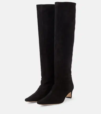 Staud Wally suede knee-high boots | Thumbnail 4 Staud Wally suede knee-high boots | Thumbnail 4