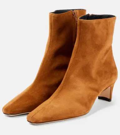 Staud Wally 55 suede ankle boots | Thumbnail 4 Staud Wally 55 suede ankle boots | Thumbnail 4