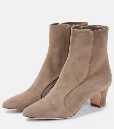 Manolo Blahnik Myconia 50 suede booties | Thumbnail 2 Manolo Blahnik Myconia 50 suede booties | Thumbnail 2