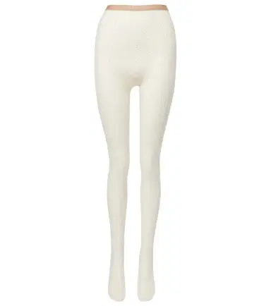 Valentino Logo wool-blend tights | Thumbnail 1
