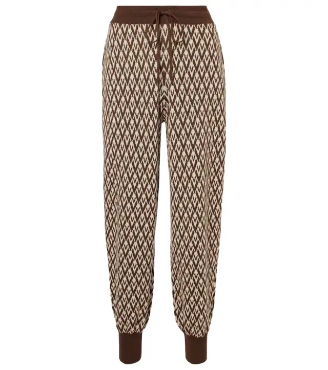 Valentino Toute la V virgin wool sweatpants