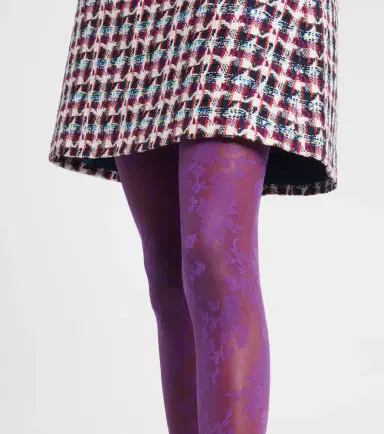 Valentino Floral lace tights | Thumbnail 4