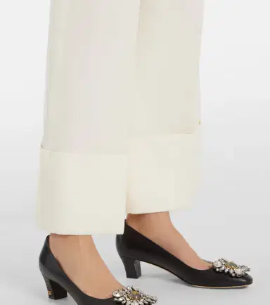 Valentino Crepe Couture wide-leg pants | Thumbnail 2