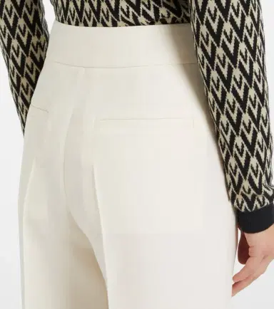 Valentino Crepe Couture wide-leg pants | Thumbnail 3
