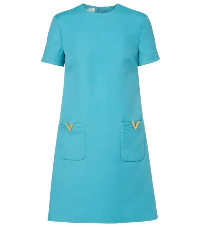 Valentino Crepe Couture minidress