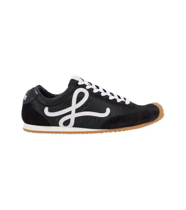 Ballet Runner 2.0 leather-trimmed sneakers
