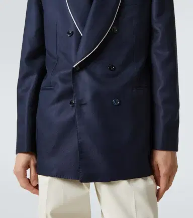 Brunello Cucinelli Silk tuxedo jacket | Thumbnail 5 Brunello Cucinelli Silk tuxedo jacket | Thumbnail 5