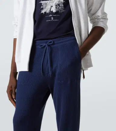 Brunello Cucinelli Cotton jersey sweatpants | Thumbnail 2