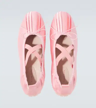 Simone Rocha Ballerina Grip pleated ballet flats | Thumbnail 3 Simone Rocha Ballerina Grip pleated ballet flats | Thumbnail 3