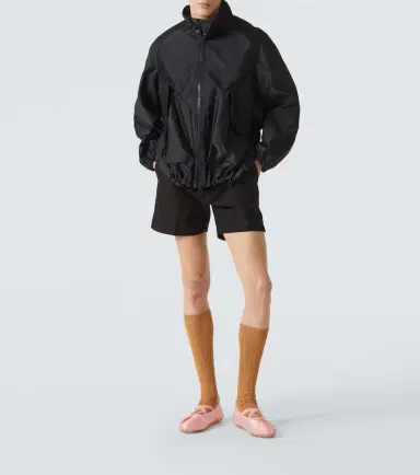 Simone Rocha Harrington duchess satin blouson | Thumbnail 2
