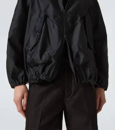 Simone Rocha Harrington duchess satin blouson | Thumbnail 4