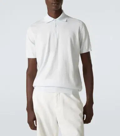 Brunello Cucinelli Cotton polo shirt | Thumbnail 3