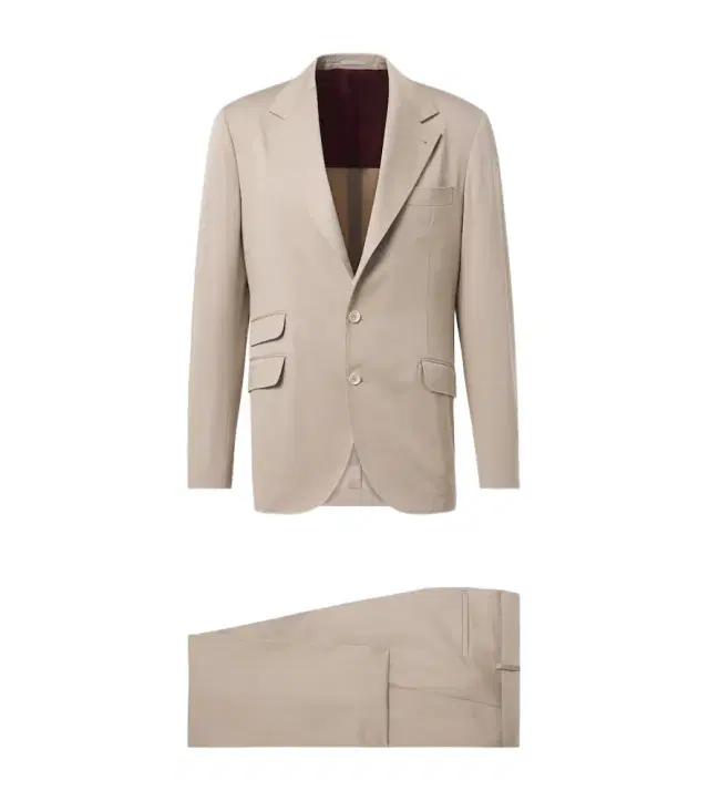 Brunello Cucinelli Cotton and cashmere suit