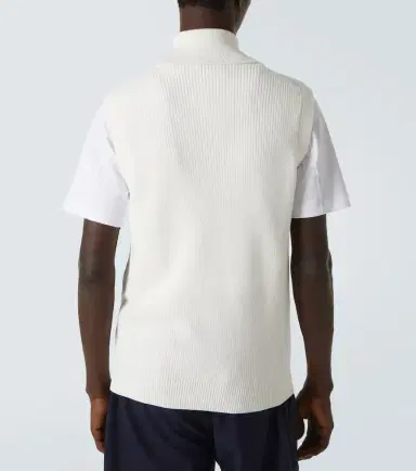 Brunello Cucinelli Half-zip cotton vest | Thumbnail 2 Brunello Cucinelli Half-zip cotton vest | Thumbnail 2