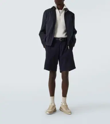 Brunello Cucinelli Half-zip cotton vest | Thumbnail 3 Brunello Cucinelli Half-zip cotton vest | Thumbnail 3