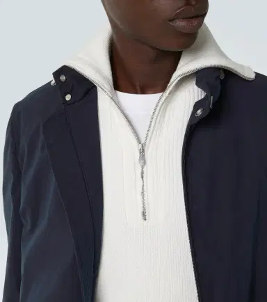 Brunello Cucinelli Half-zip cotton vest | Thumbnail 5 Brunello Cucinelli Half-zip cotton vest | Thumbnail 5